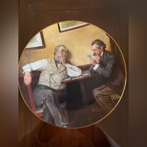 Norman Rockwell "Best Friends "Vintage Art Collectors Plate Numbered 14870c
